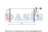 AKS DASIS 562028N Condenser, air conditioning